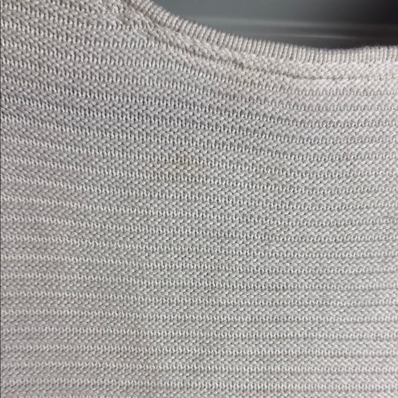 Free People Women’s Cream Oversized V-Neck Sweater XS - Picture 6 of 6